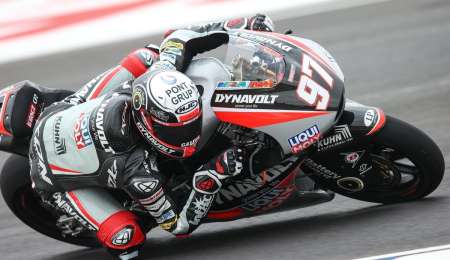 Moto2: Vierge enfrentó a la lluvia y se llevó la pole