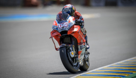 MotoGP: nuevo contrato y récord para Dovizioso en Francia