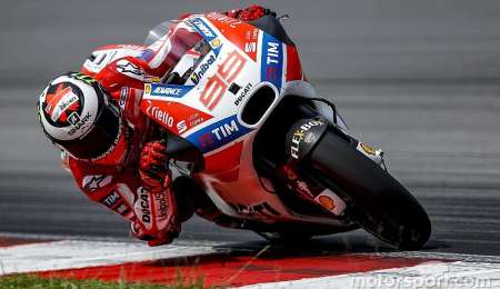 Lorenzo no está conforme