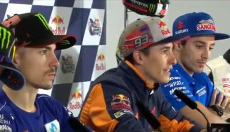 Márquez penalizado con 3 posiciones en la grilla