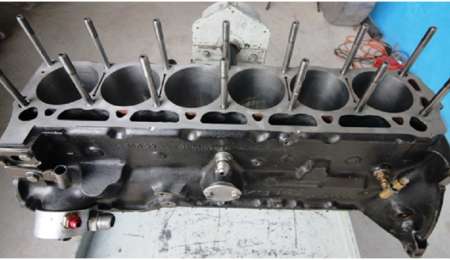 El desgaste del motor para los 1000 kilómetros