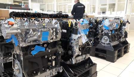 Nuevo envío de motores desde Francia