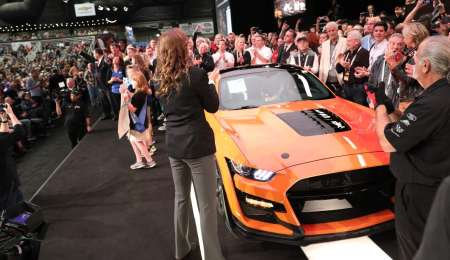 El primer Ford Mustang Shelby GT5000 2020 ya fue subastado
