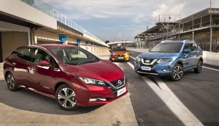 Nissan mostró su potencial en movilidad eléctrica en Interlagos