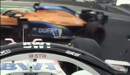 Norris explotó contra Stroll: “No aprende de nada de lo que hace”