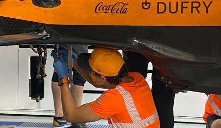 Norris habló sobre la foto que revolucionó las redes