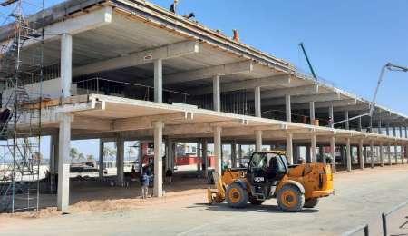 Avanzan las obras de reconstrucción en Termas de Río Hondo