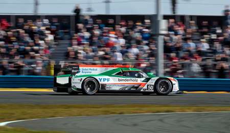 Último ensayo: Octavo puesto para el Cadillac de Canapino