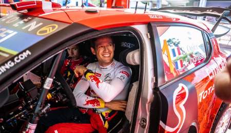 En el inicio del Rally de Italia 1-2 de Citroën