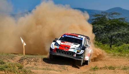 Ogier arrancó adelante en el Safari de Kenia