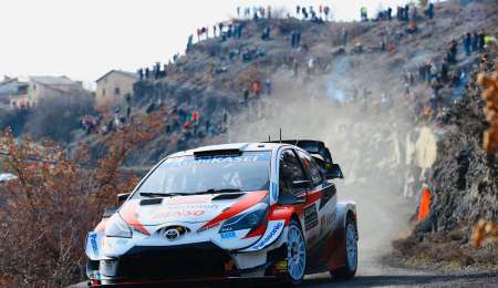 Ogier cerró el viernes como líder en Montecarlo