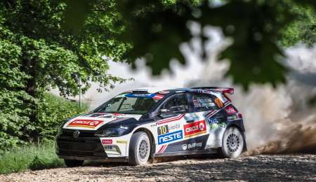 Olivier Solberg con sólo 17 años ganó en Liepaja