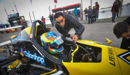 Olmedo el más rápido del viernes