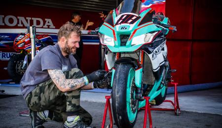 Faber y el desafío de correr con equipo propio