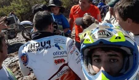 Un piloto de Dakar encontró al chico perdido en San Juan
