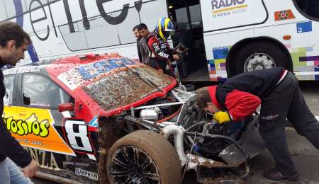 Difícil sábado para Ortelli en Rosario