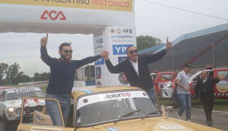 Osman pasó a liderar el Gran Premio Argentino Histórico