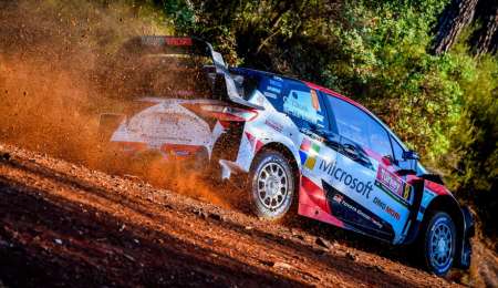 Tanak cerró arriba un duro sábado en Turquía