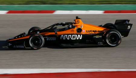 IndyCar en Gateway: Patricio O'Ward fue el mejor