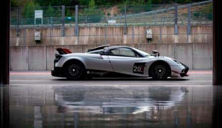 El Huayra de Pagani batió el récord en Spa Francorchamps