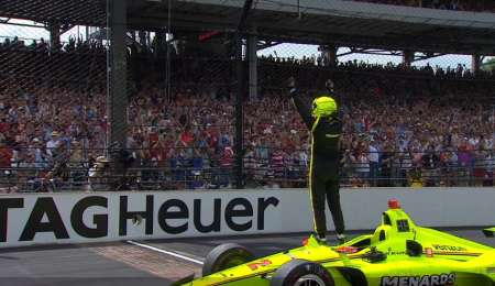 El francés Pagenaud ganó las 500 Millas de Indianápolis