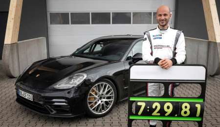El Porsche Panamera Turbo rompe récord en Nürburgring 