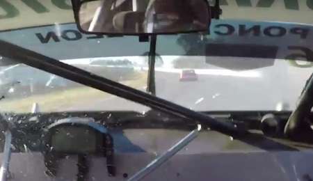 Inesperado accidente en Rafaela