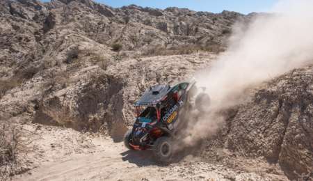 Goncalves, en motos, y Pato Silva, UTV, ganadores en la Ruta 40