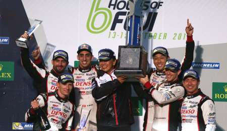 Podio de López en las 6 hs. de Fuji