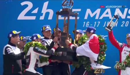 Histórico podio de Pechito en Le Mans; la gloria para Alonso