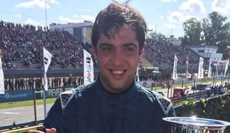 Lucas Petracchini: "El auto resistió todos los golpes"