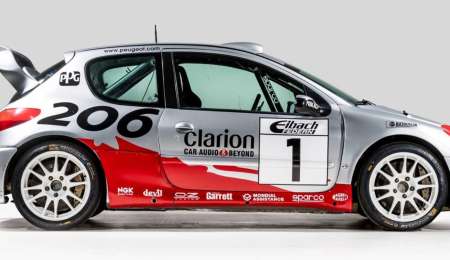 Venden el Peugeot 206 WRC de Marcus Grönholm por internet