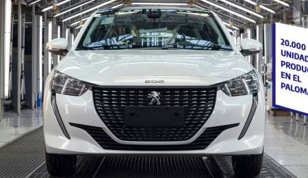 El Palomar: Peugeot fabricó 20.000 unidades del nuevo 208