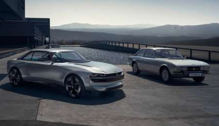 Peugeot muestra el E-Legend, con aires del viejo 504