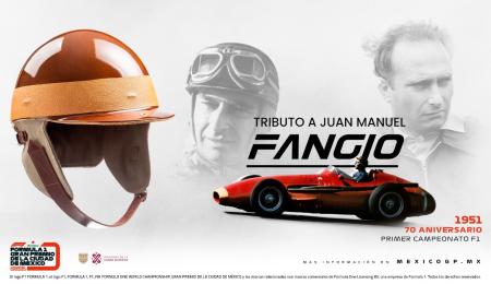 El que gane la clasificación en México recibe casco de Fangio