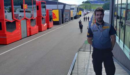 El argentino que trabaja con los neumáticos de la Fórmula 1