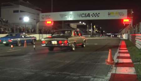 Noche de picadas en el autódromo de Buenos Aires