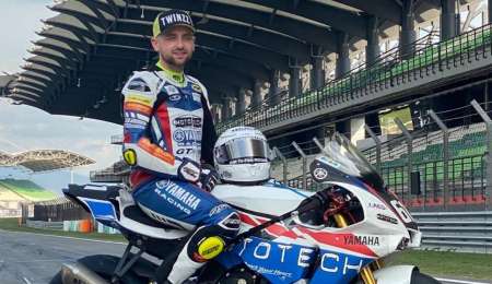 Piloto británico murió tras un fuerte accidente en un track day