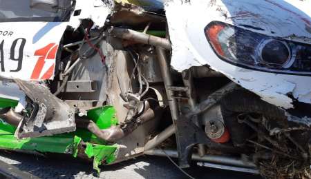 Lesión para Garriz tras el fuerte golpe en Alta Gracia