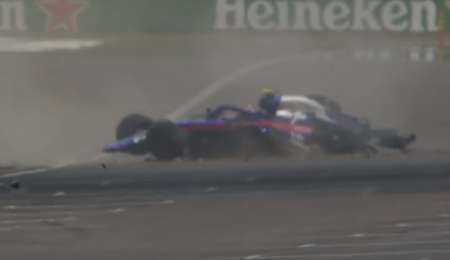 Los accidentes más espectaculares del 2019