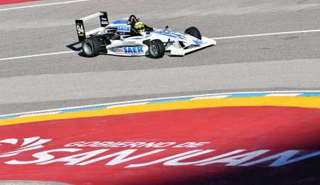 Piñeiro tuvo su primera victoria en la Fórmula 2.0