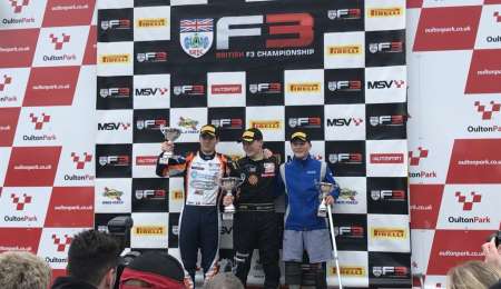 Regreso con podio para Billy Monger