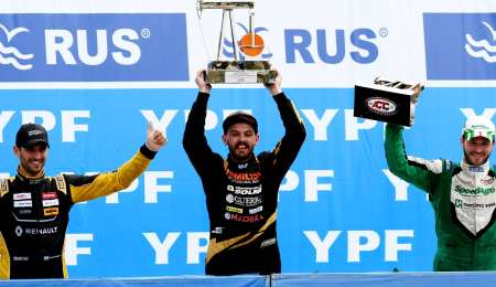 El podio del TC en Comodoro