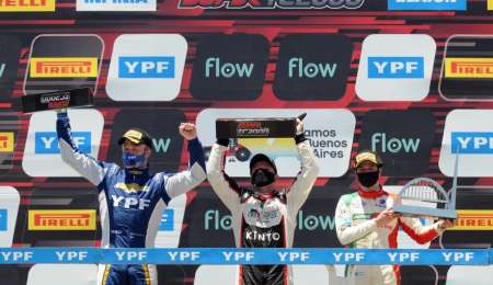 Las voces del podio del Súper TC2000 en el Gálvez
