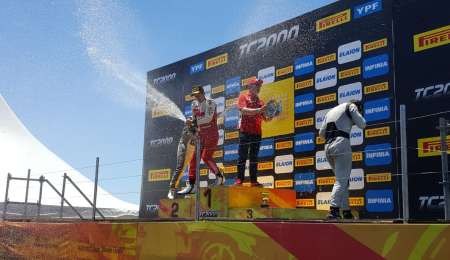 Ciarrocchi: "Fue un gran fin de semana, solo faltó la pole"