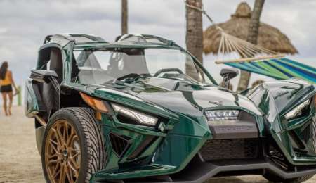 El original Slingshot Grand Touring de Polaris