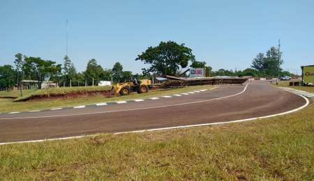 El autódromo de Posadas fue castigado por un tornado