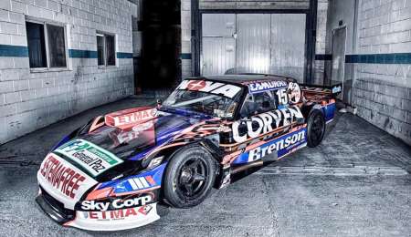 ¡Imperdible! El proceso de pintura del Ford de Rossi