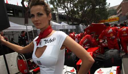 PROMOTORAS EN EL GP DE MÓNACO