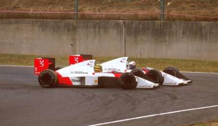 A 30 años de la maniobra entre Prost y Senna en Suzuka